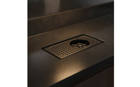Built-in Cup Washer Automatic Recessed Cup Rinser Compact for Baristas, Espresso Stations, Coffee Shops, Kitchen Sinks