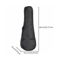 Ukulele Bag Soft Sided Ukulele Bag with Pocket Lightweight for Beginners, Lessons