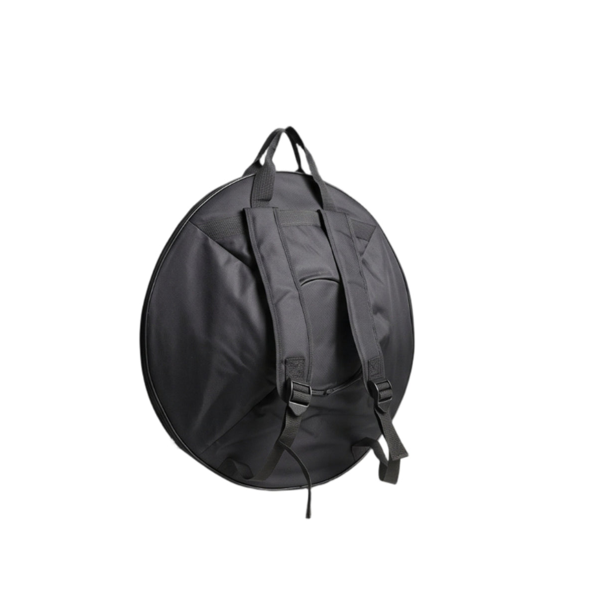 Backpack-Style Padded Handpan Bag Zipper Closure Handpan Carrying Bag Stitched Panel Drum Carrying Case Cushioned