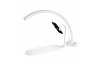 Arched Manicure Light with Phone Holder Hands Half-Overhead Detailing Lamp Customizable Lighting for Manicurists