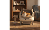 Smart Open-Top Automatic Litter Box Electric Self-Cleaning Cat Litter Box for Cats, Indoor, Home