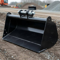 Wear-Resistant Mini Excavator Attachment Kit Long-Lasting Small Excavator Accessories Set Thickened Manganese Steel Wide Compatibility for Demolition