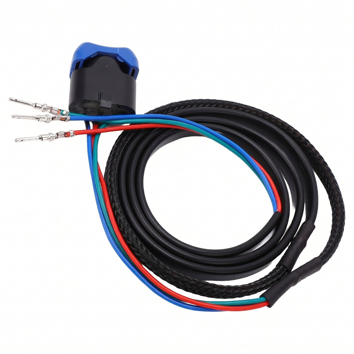 Blue Thumb Cap Trim and Tilt Switch Assembly Black Housing Outboard Trim Tilt Switch Wired Marine Part Direct Replacement
