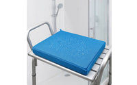 Breathable Bath Seat Cushion Machine Washable Bath Chair Cushion with Mesh Cover Soft Shower Chair Pad Long-Lasting for Seniors