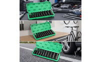 11 Pieces Long-Reach Deep Socket Set Versatile Metric Socket Set Heavy-Duty Tool Long-Wearing for Automotive Repair, Garage