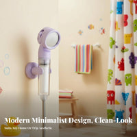 Portable Shower Hose purifier Removes substantial Metals Bathroom reachory Multi-Stage Filtration Water Purifier for Children, away from home, Hotel, Home