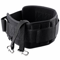Heavy-Duty Support Belt Hook-and-Loop Closure Gym Support Belt Padded Sports Gear Breathable Mesh for Weight Training