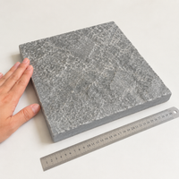 Paving Stones Blue Stone, Natural Stone Terrace Slabs Gray, Hand-Chiseled Surface, Non-Slip for Garden Paths