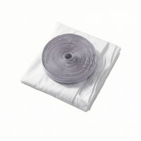 Roof Window Closure with Zipper Lightweight Window Sealing Cover White for Renters, Skylights