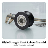 Aluminum Pulley Wheel Elliptical Bearing Wheel Smooth Rotation Exercise Equipment