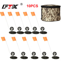 FTK Winter Ice Fishing Kit with Rod Bag and 10-Piece Automatic Fishing Platform