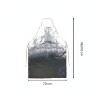 Molten Splash Protection Aluminized Heat Apron Anti Scald Flame Retardant Apron Long-Lasting Workwear Lightweight for Workers Women, Smelting, Cooking
