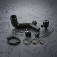 Replacement Pressure Relief Valve Kit Easy to Install Valve with Adapters Molded Black for Maintenance