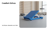 Non-Slip Design Adjustable Slant Board Heel Protection Foot Incline Board Heavy Duty Adjustable Calf Stretcher Padded Surface for Elderly, Athletes