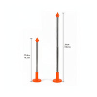 Adjustable Golf Direction Indicator with Attachment Portable Golf Alignment Rod with Base for Golfers