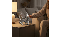 Butterfly Sculpture Silver Alloy Art Piece Decor Reflective Figurine for Homeowners, Living Room