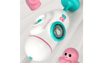 Handheld Toy Undersea Vessel with Pull Handle Compact Undersea Vessel Bath Toy Safe Water Squirter BPABPA-Safe for Toddlers