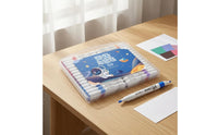 60 Pieces Art Supplies Carrying Handle Children's Marker Set White Body