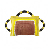 Bite Pillow Tug Toy Loop Handles Tug Training Pad Rope Handle