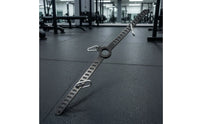 Lat Pulldown Bar with Carabiners Multiple Grip Lat Pull Handle Adjustable Gym Attachment for Bodybuilders