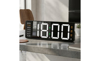 Weekday Indicator Digital Alarm Clock Battery Powered LED Alarm Clock