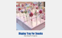 Market Stall Display Base, Candy Hawthorn Holder, Thickened Reusable Foam Board, Creative Stand