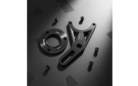 Aluminum Alloy 220mm Disc Brake Adapter Kit CNC Machined Scooter Brake Upgrade Bracket High Strength 84mm Caliper Adapter Bracket Lightweight Design for DIY Mechanics