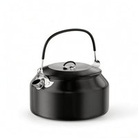 Camping Kettle Stainless Steel Kettle with Heat-Resistant Handle Boiling Water Pot Portable for Campers, Outdoor Cooking, Picnic