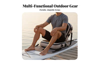 Inflatable Rearrest Pad Adjustable Paddleboard Seat Detachable Kayak Chair for Paddleboarders, Outsidedoor Aficionados, Paddleboards, Kayaking, Kayaks