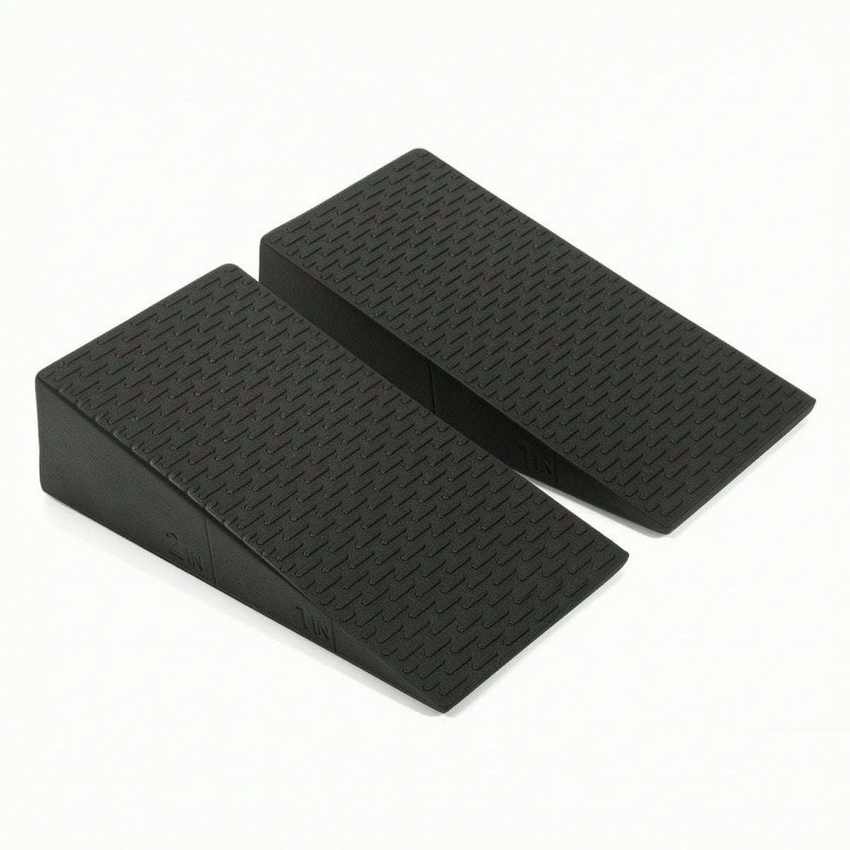 Slant Board with Textured Surface Anti-Slip Foam Exercise Ramp Wedge Block Portable Incline Board for Athletes, Squats, Stretching, Home Gym