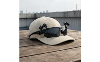 TAC Lenses Hat Brim Sunglasses Clip UV400 Protection Attach-on Polarized Sunglasses Folding Clips Eyewear Lightweight