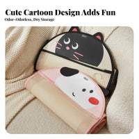Space Saving Sock and Underwear Storage Bag Breathable Closet Sock Hanging Bag Large Capacity for Students, Kids, Dorm Room, Bedroom, Travel