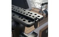 360-Degree Rotation Marine Detector Mount Heavy Duty Marine Detector Bracket Mount Bracket AMPS Hole Pattern for Anglers, Boaters