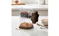 Manual Nut Portable Manual Nut Chopper Detachable Design Walnut and Peanut Crusher for Home Chefs, Dessert Making