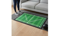 Ball Control Practice Mat Wear-Resistant Soccer Footwork Mat Easy to Clean Training Gear for Kids