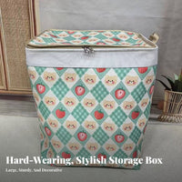 closureed frame container Foldable Framed Foldable Container Clear View transparent panel