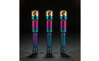 3 Pieces High Rotational Force Hex Shank Nut Drivers Steel Ball Lock Hex Shank Socket Bit Clip on Design Long Screw Driver Socket Extended Reach for Installation, Repair