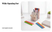 Clear Multi-Compartment organizer Space-Saving Clear Partitioned organizer for Dorm Room