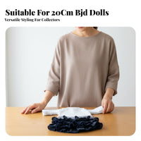 1/8 scale Doll Clothes Set Doll Autumn Wear Design Shirt and cap Set