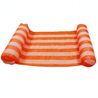 Lounging Inflatable Water Lounge Foldable Floating Lounge Bed for Pool