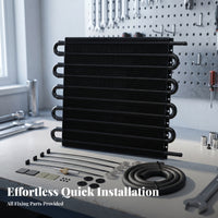 Universal Air Conditioning Condenser Installation Kit A/C Condenser Metal Heat Exchanger No Core Charge Required