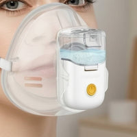 Handheld Nebulizer Compact Nebulizer with Mask Portable Inhaler Lightweight Travel-Friendly for Adults, on the Move, Home