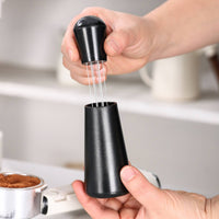 Stainless Steel WDT Espresso Distribution Tool Compact Espresso Distribution Tool Food Safe Distributor Comfortable Grip for Baristas, Cafes