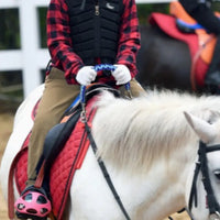Saddle Grab Strap Metal Clips Horseback Riding Grab Strap Saddle Safety Handle Padded-Looking Sturdy