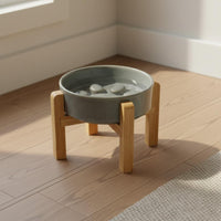 Cat Food Water Bowl Anti-Tip Pet Bowl Easy to Clean Feeding Station fit cats, Small Pets
