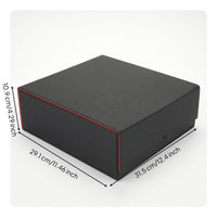 4-Row Trading Card Storage Box Sturdy Card Storage Box Textured Sturdy for Collectors