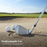 72 Degree Golf Wedge High Resilience Left Handed Sand Wedge Low Center of Weight Left Hand Golf Chipper for Golfers, near the Green, Fringe, Rough