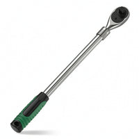 Long-Reach Telescopic Ratchet Wrench 72-Tooth Extendable Socket Wrench Long-Lasting Ratchet with Quick-Release Button for Automotive Repair
