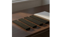 4 Pieces Foam Strip with Backing Trimmable Foam Strip Customizable Pad for Workshop, Office
