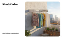 Retractable Wall-Mounted Drying Hanger Easy Installation Clothes Airer